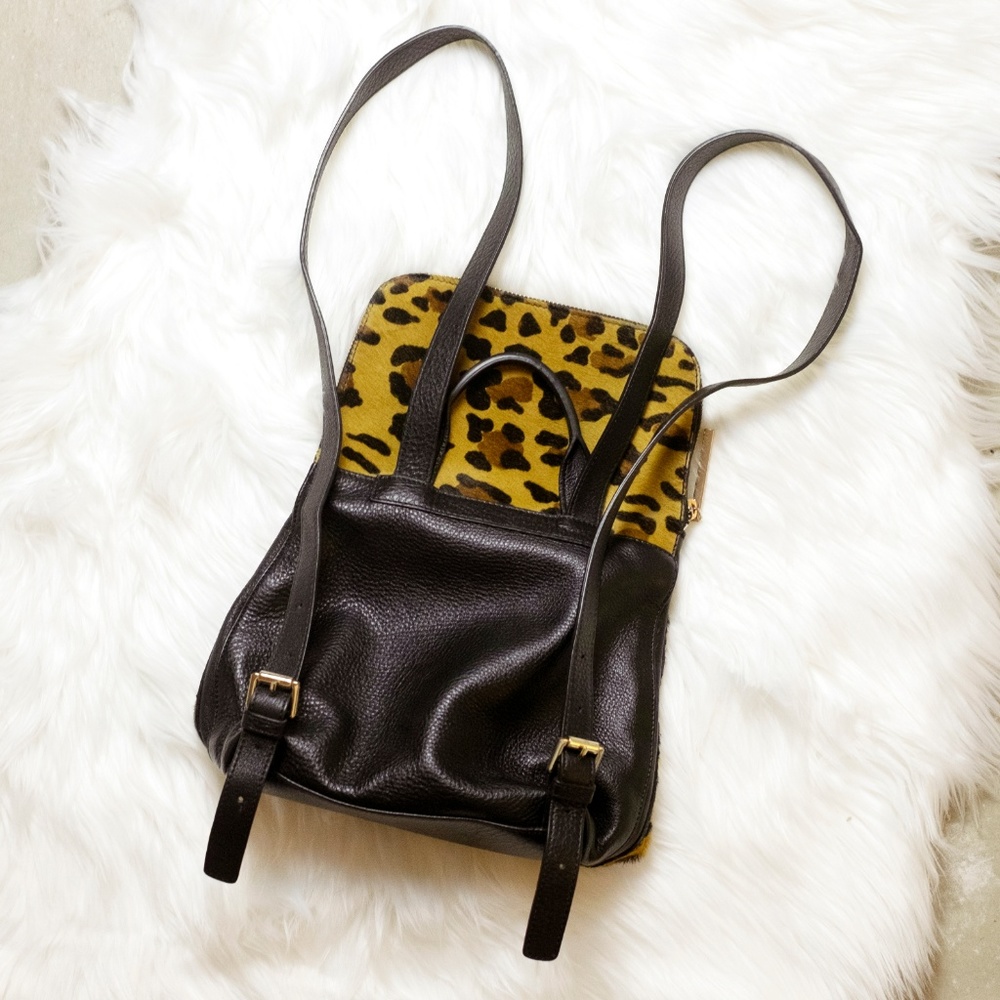 ✨ SOLD ✨ - WHISTLES LEOPARD MINI BACKPACK - Picture 3 of 8